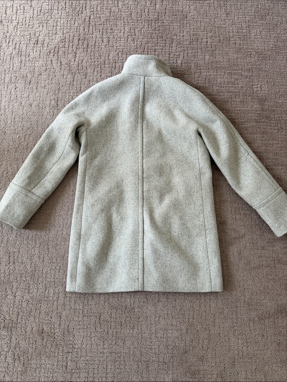 J. Crew Light Gray Wool-Blend Coat - Picture 4 of 4